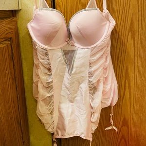 PINK Corset style cute lingerie
